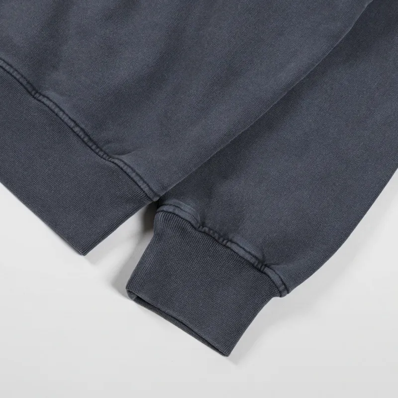 Colorful Standard Organic Oversized Zip Hoodie Faded Black-7