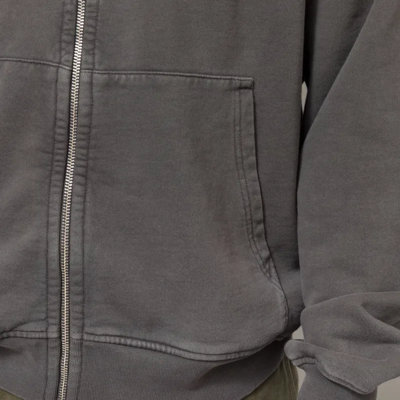 Colorful Standard Organic Oversized Zip Hoodie Faded Mud-5