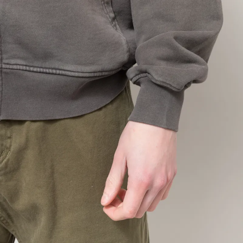 Colorful Standard Organic Oversized Zip Hoodie Faded Mud-6