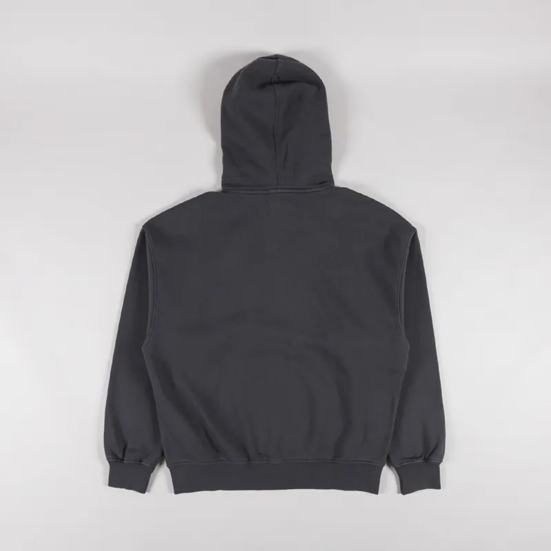 Colorful Standard Organic Oversized Zip Hoodie Lava Grey-1