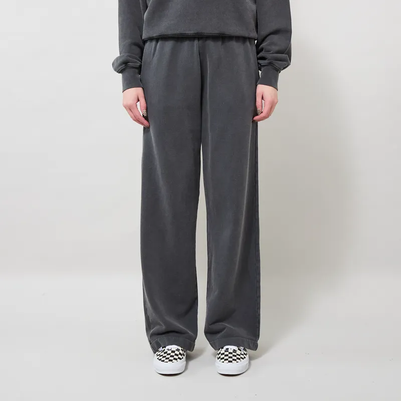 Colourful Standard Womens Organic Straight Leg Sweatpants Faded Black