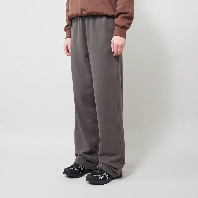 Colourful Standard Womens Organic Straight Leg Sweatpants Faded Mud-1