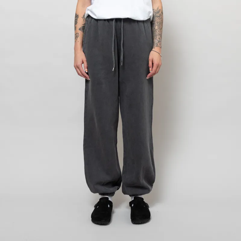 Colorful Standard Womens Organic Relaxed Sweatpants Faded Black