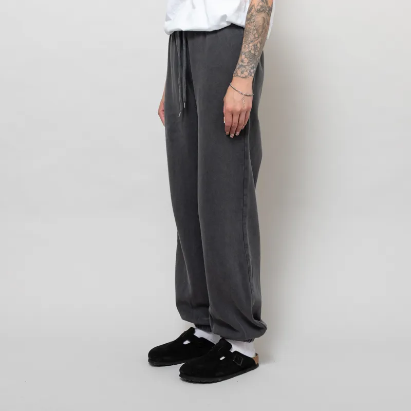 Colorful Standard Womens Organic Relaxed Sweatpants Faded Black-1