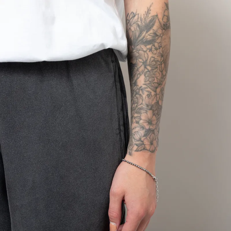 Colorful Standard Womens Organic Relaxed Sweatpants Faded Black-8