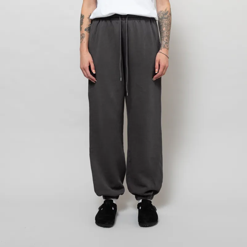 Colorful Standard Womens Organic Relaxed Sweatpants Lava Grey