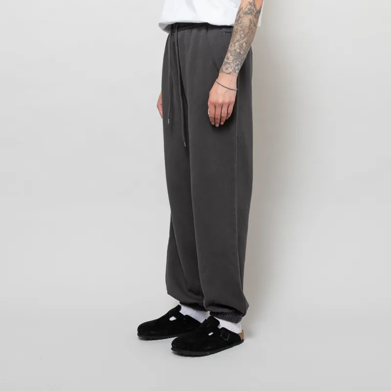 Colorful Standard Womens Organic Relaxed Sweatpants Lava Grey-1