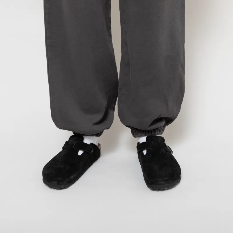 Colorful Standard Womens Organic Relaxed Sweatpants Lava Grey-5