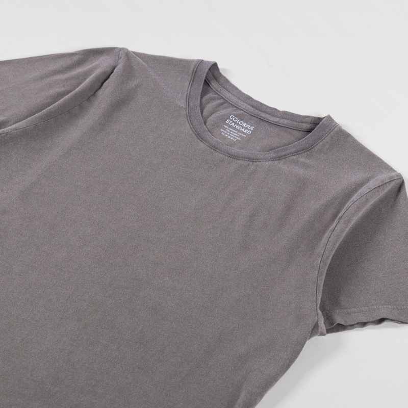 Colorful Standard Womens Light Organic T Shirt Misty Brown-1