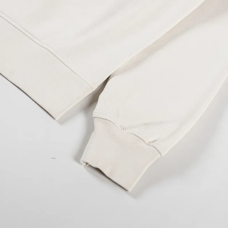 Colorful Standard Womens Classic Organic Crew Sweat Ivory White-5