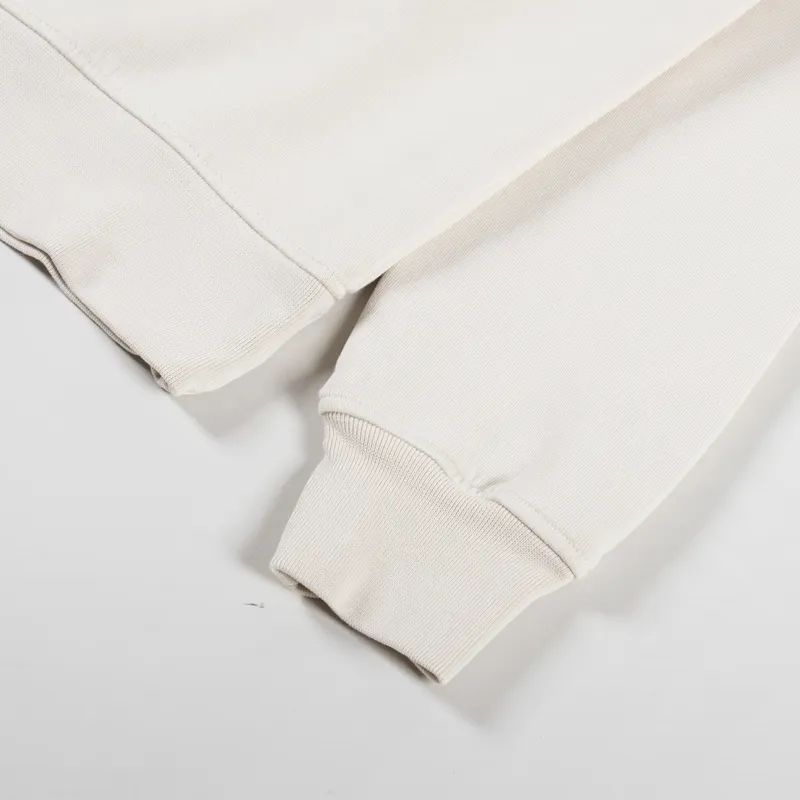 Colorful Standard Womens Classic Organic Crew Sweat Ivory White-4