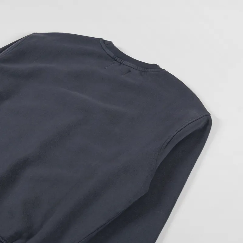 Colorful Standard Womens Classic Organic Crew Sweat Lava Grey-3