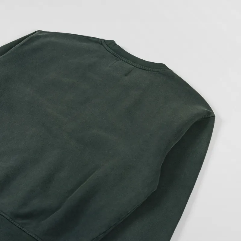 Colorful Standard Womens Classic Organic Crew Sweat Midnight Forest-7