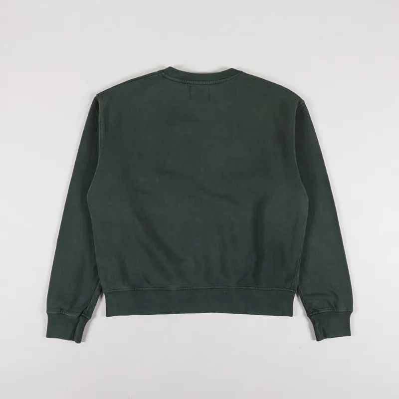 Colorful Standard Womens Classic Organic Crew Sweat Midnight Forest-5