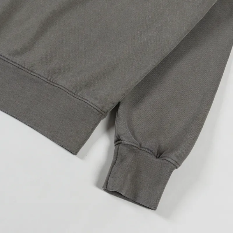 Colorful Standard Womens Classic Organic Crew Sweat Misty Brown-4