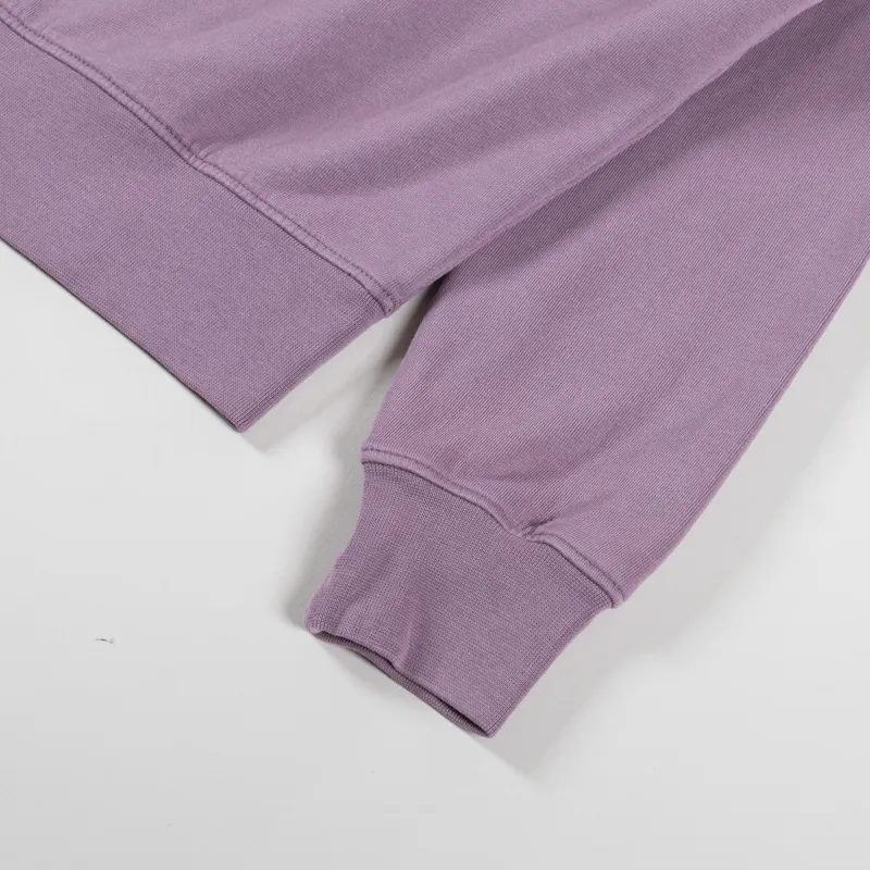 Colorful Standard Womens Classic Organic Crew Sweat Purple Haze-9