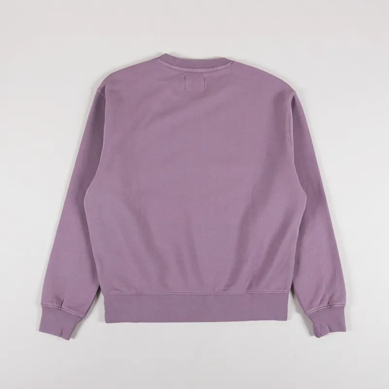 Colorful Standard Womens Classic Organic Crew Sweat Purple Haze-5