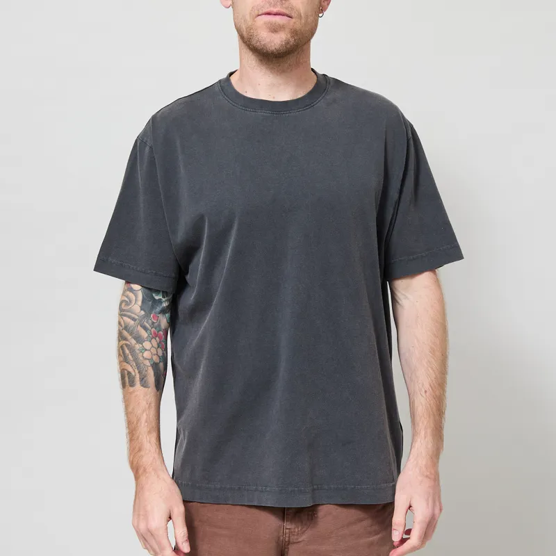 Colorful Standard Oversized Organic T Shirt Faded Black