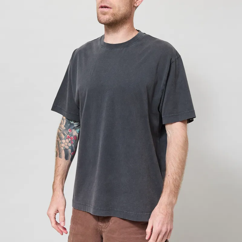 Colorful Standard Oversized Organic T Shirt Faded Black-1
