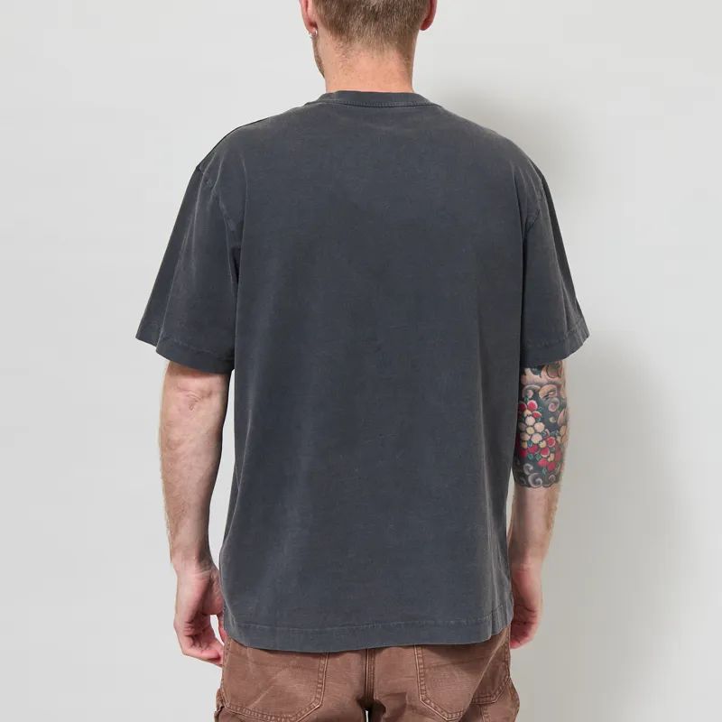 Colorful Standard Oversized Organic T Shirt Faded Black-2