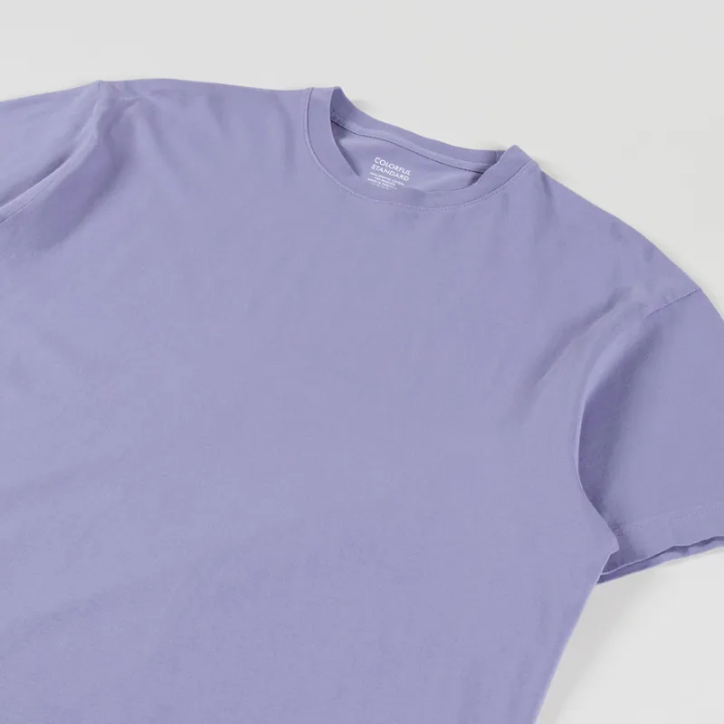 Colorful Standard Oversized Organic T Shirt Purple Jade-1
