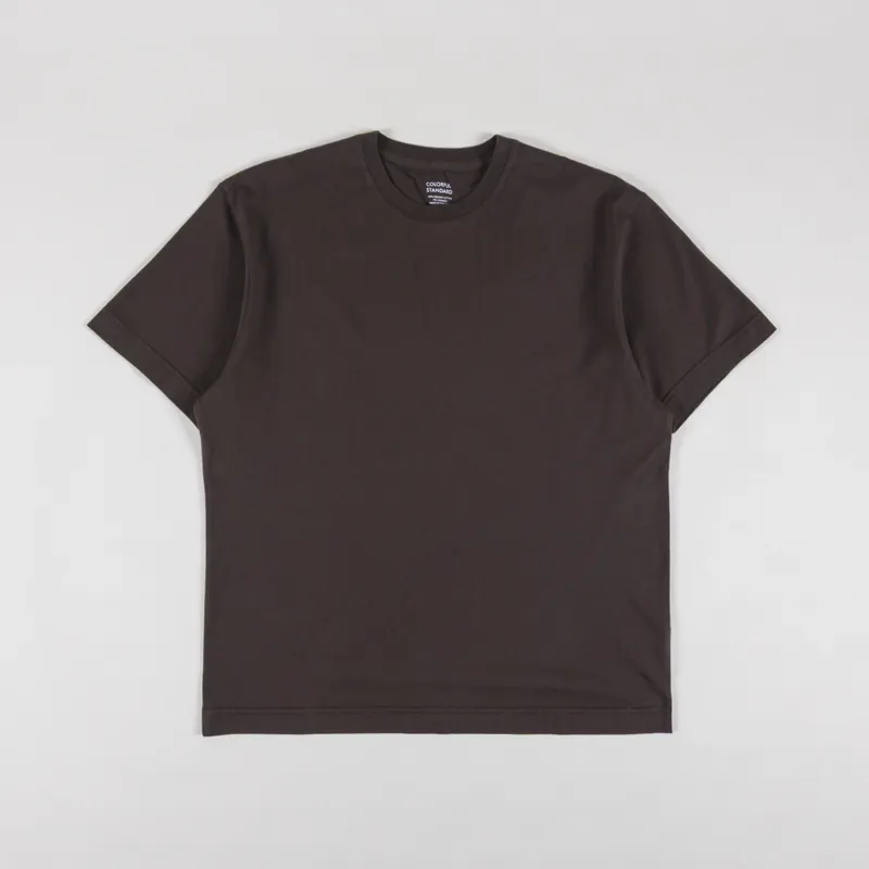 Colorful Standard Oversized Organic T Shirt Coffee Brown