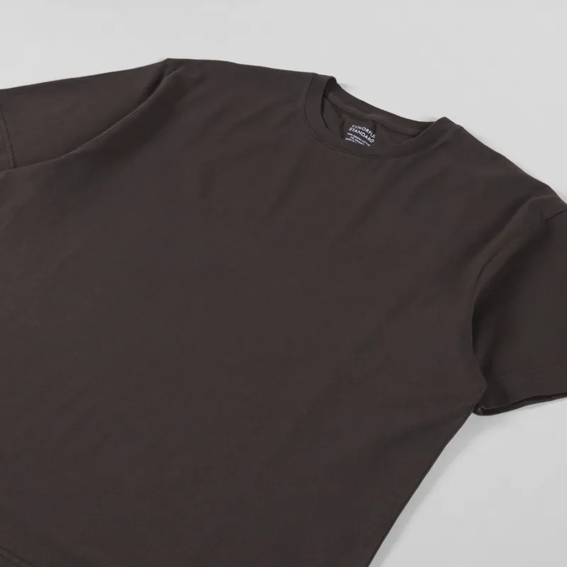 Colorful Standard Oversized Organic T Shirt Coffee Brown-1