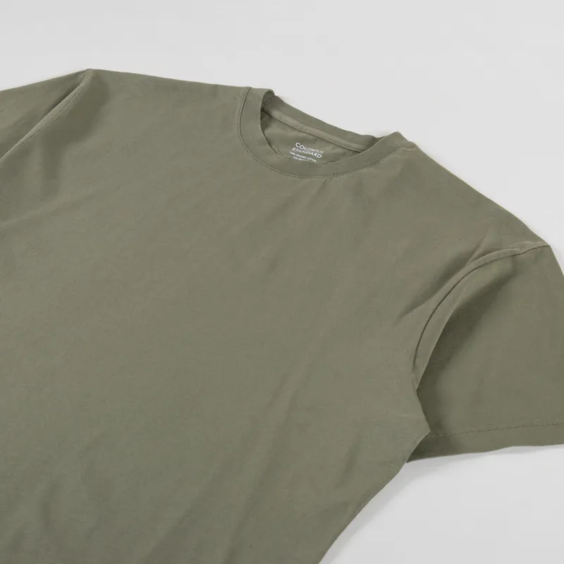 Colorful Standard Oversized Organic T Shirt Dusty Olive-1