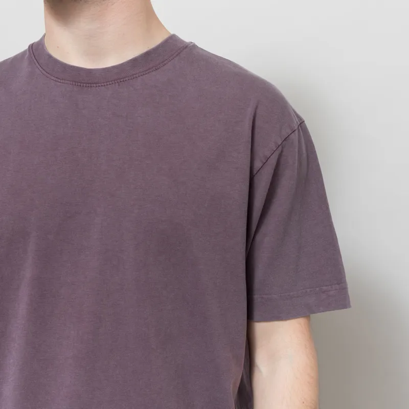Colorful Standard Oversized Organic T Shirt Faded Grape-3