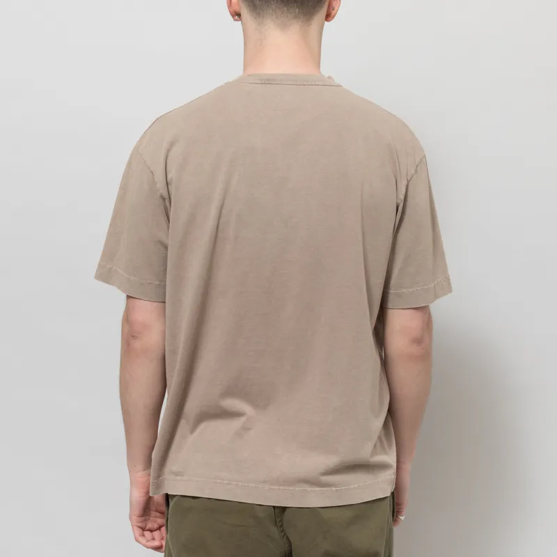 Colorful Standard Oversized Organic T Shirt Faded Khaki-1