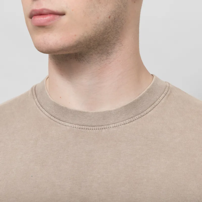 Colorful Standard Oversized Organic T Shirt Faded Khaki-2