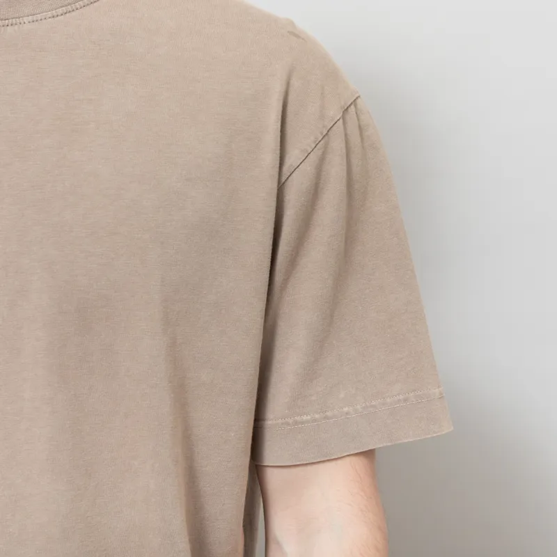 Colorful Standard Oversized Organic T Shirt Faded Khaki-3