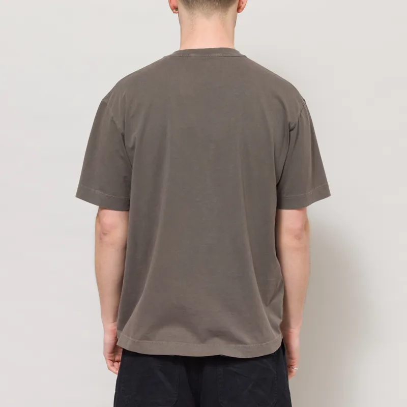 Colorful Standard Oversized Organic T Shirt Mud-1