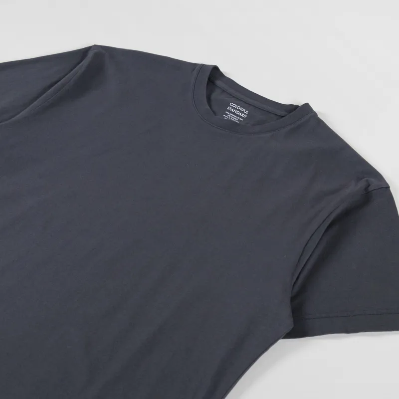 Colorful Standard Oversized Organic T Shirt Lava Grey-1