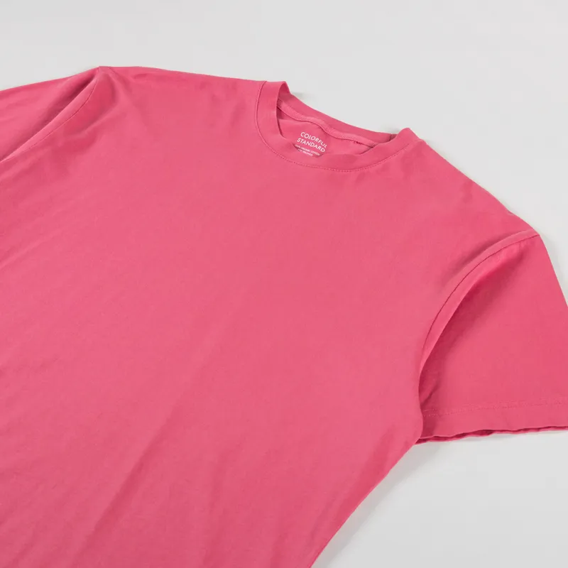 Colorful Standard Oversized Organic T Shirt Raspberry Pink-1