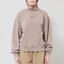 Colorful Standard Womens Organic Quarter Zip Sweat Faded Khaki
