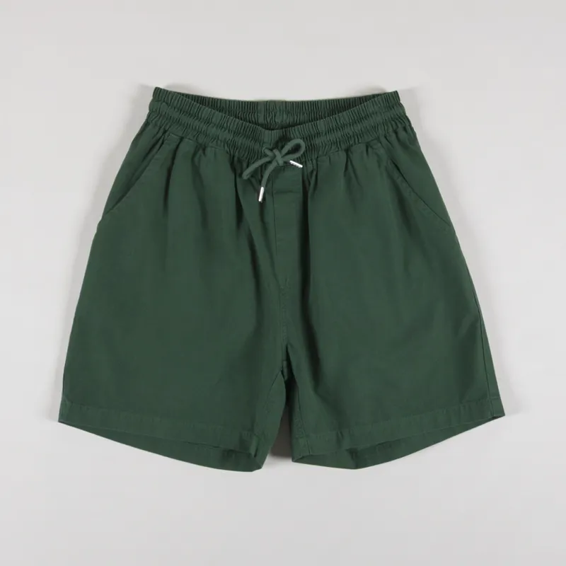 Colorful Standard Organic Twill Shorts Emerald Green