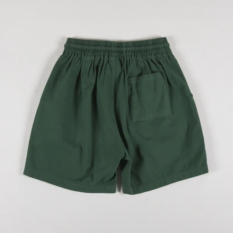 Colorful Standard Organic Twill Shorts Emerald Green-1