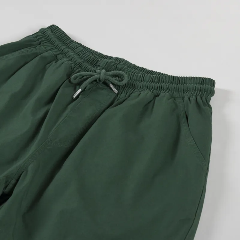 Colorful Standard Organic Twill Shorts Emerald Green-2