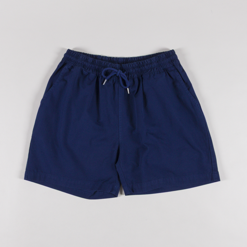 Colorful Standard Organic Twill Shorts Marine Blue