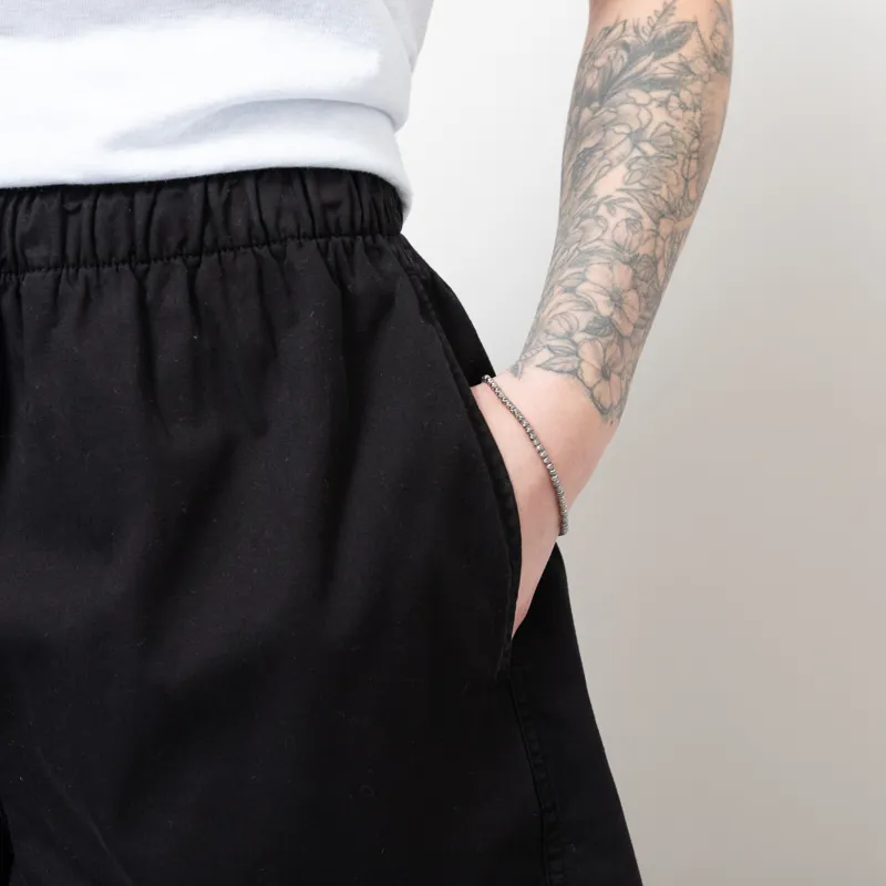 Colorful Standard Womens Organic Twill Shorts Deep Black-5