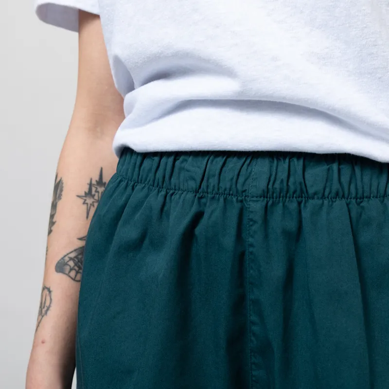 Colorful Standard Womens Organic Twill Shorts Ocean Green-6