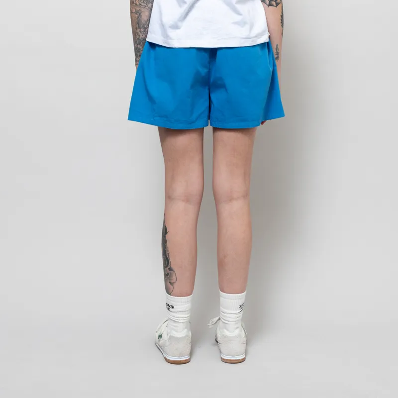 Colorful Standard Womens Organic Twill Shorts Pacific Blue-3