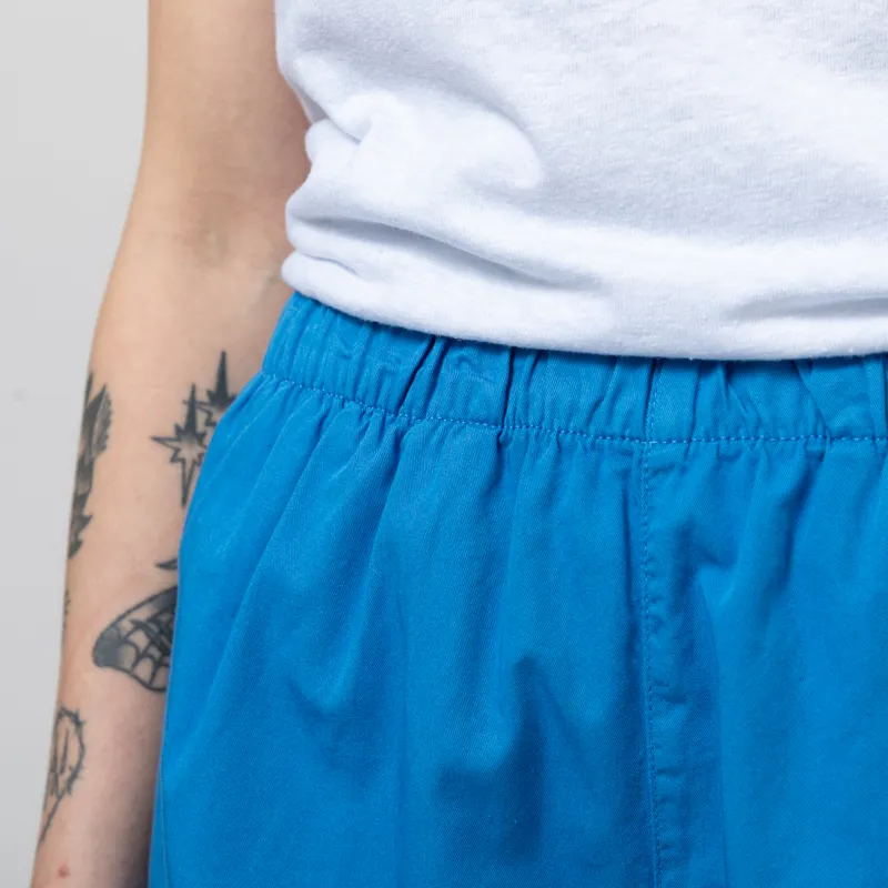 Colorful Standard Womens Organic Twill Shorts Pacific Blue-6