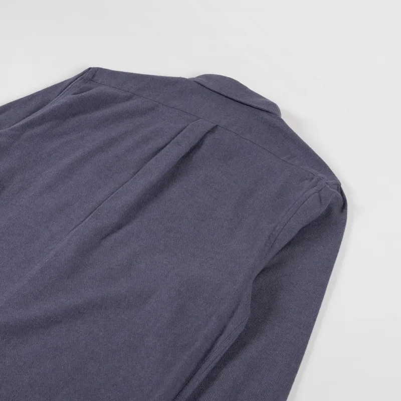 Colorful Standard Organic Flannel Shirt Lava Grey-3