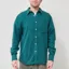 Colorful Standard Organic Flannel Shirt Ocean Green