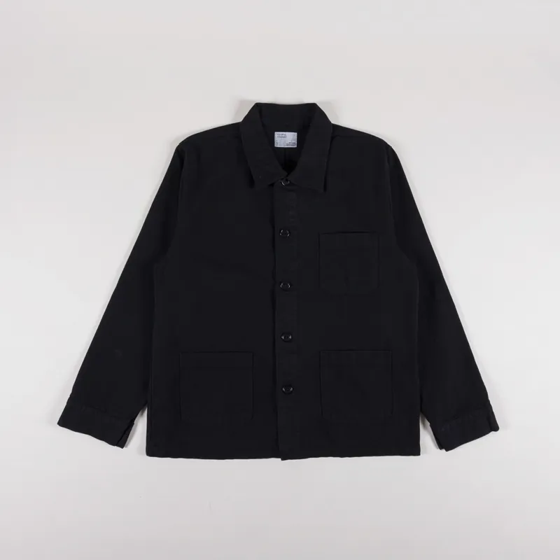 Colorful Standard Organic Workwear Jacket Deep Black