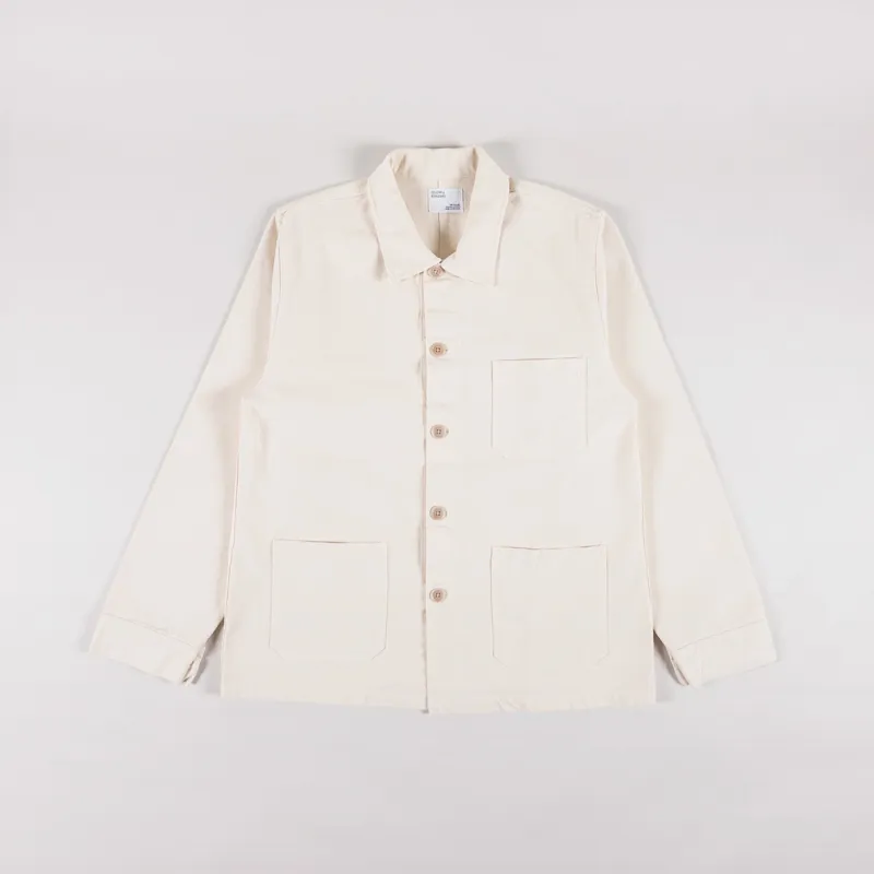 Colorful Standard Organic Workwear Jacket Ivory White