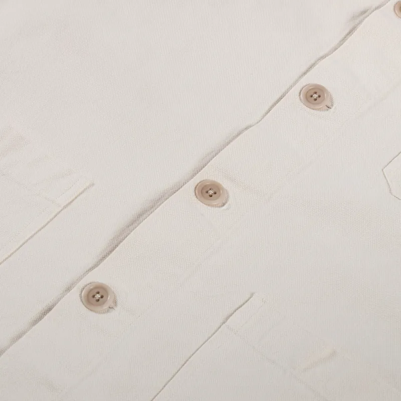 Colorful Standard Organic Workwear Jacket Ivory White-5