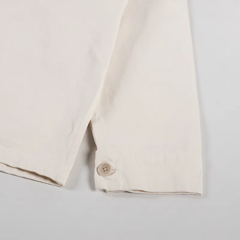 Colorful Standard Organic Workwear Jacket Ivory White-9